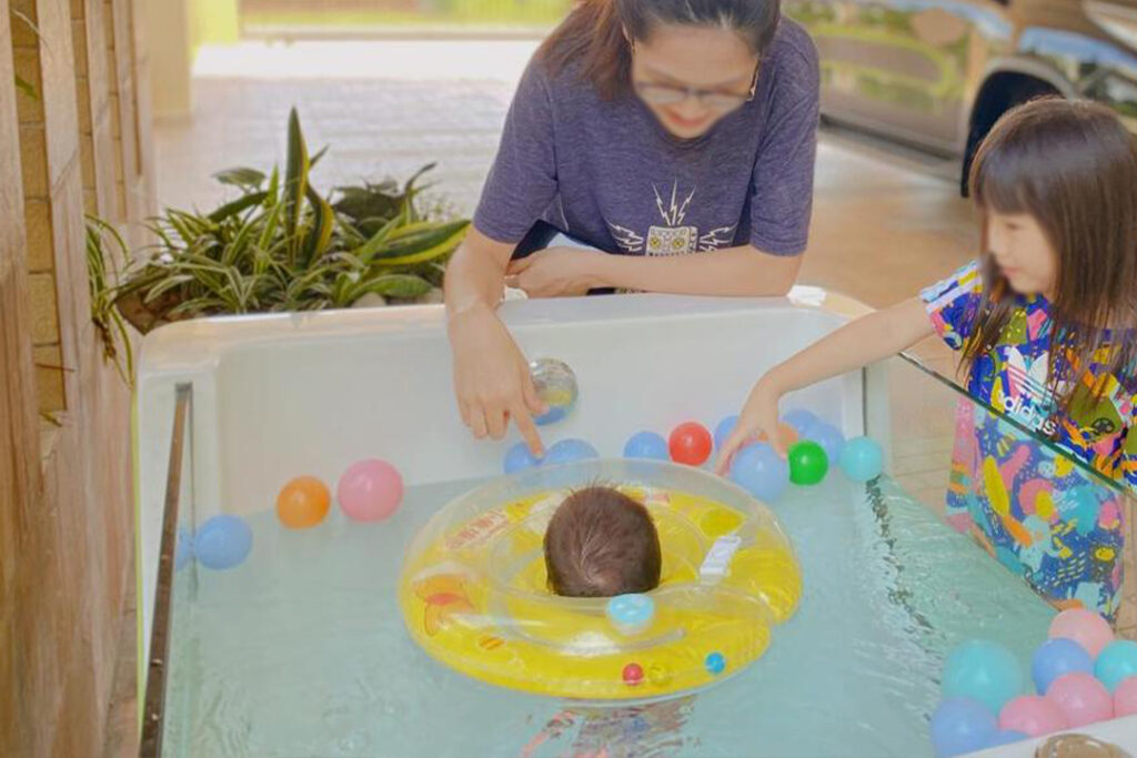Quality Confinement Home And Spa Sabah Baby Swim